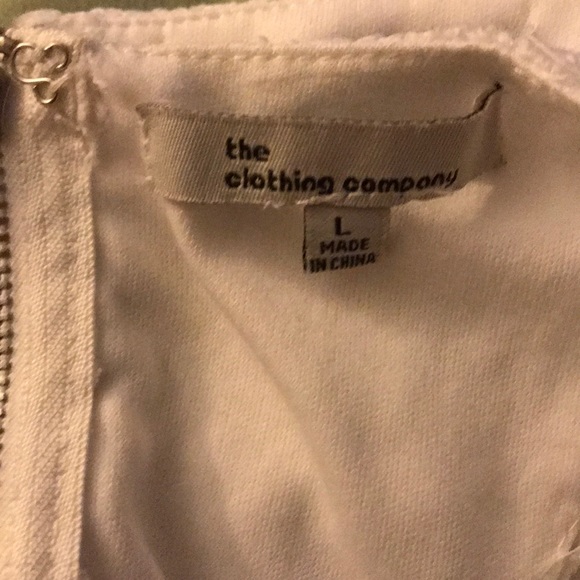 White 2 piece skirt set - Picture 6 of 6